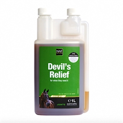 NAF Devils Relief - Led Komfort - 500 ml og 1 liter i doseringsflaske